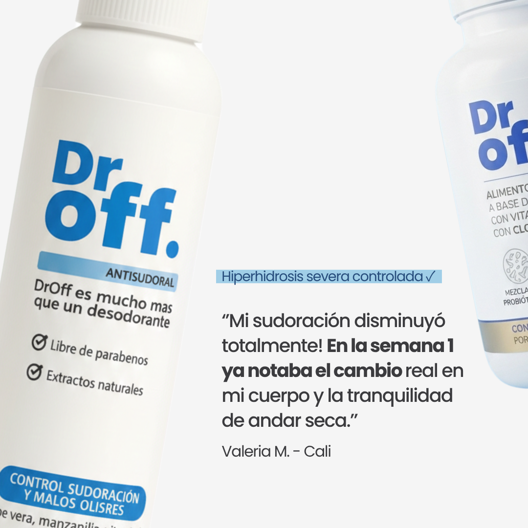 "Kit Definitivo Sudoración Cero" — Por fuera y por dentro