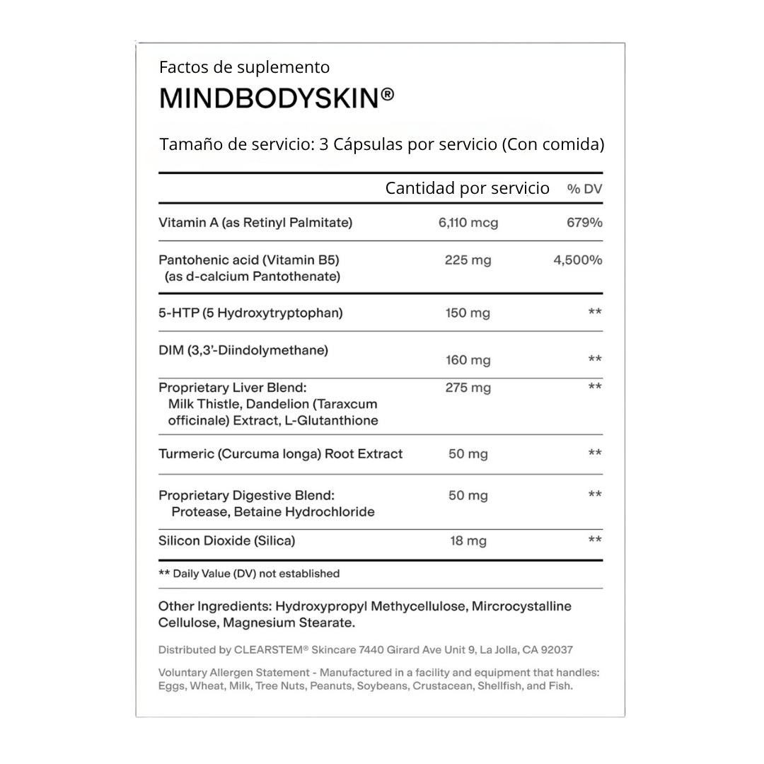 CLEARSTEM® Tratamiento contra Acné Hormonal