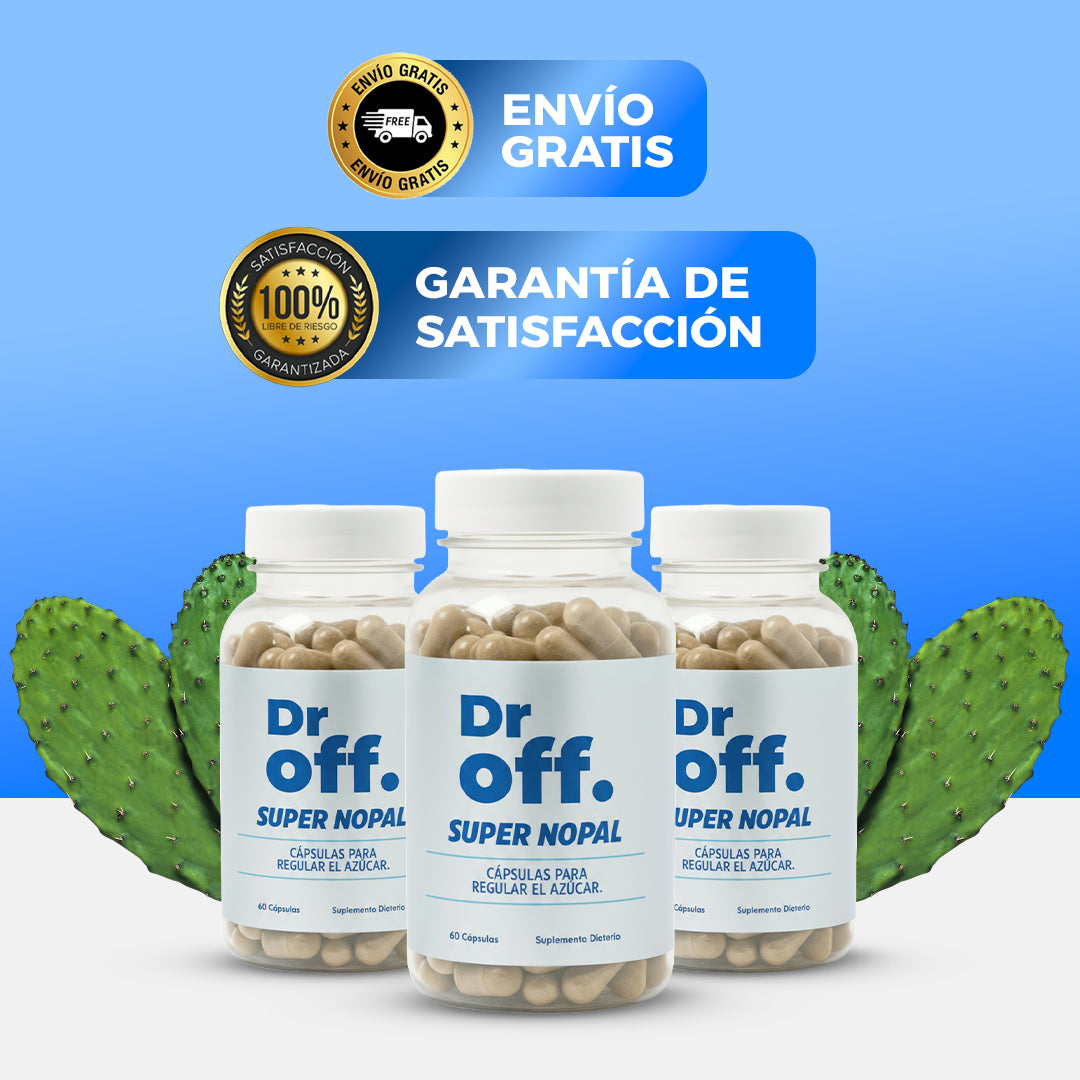 Super Nopal - Tratamiento para Nivelar el Azúcar