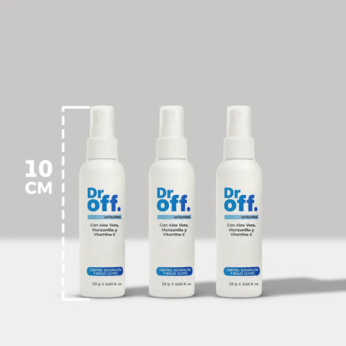 DrOFF Tamaño Viajero | PACK X3